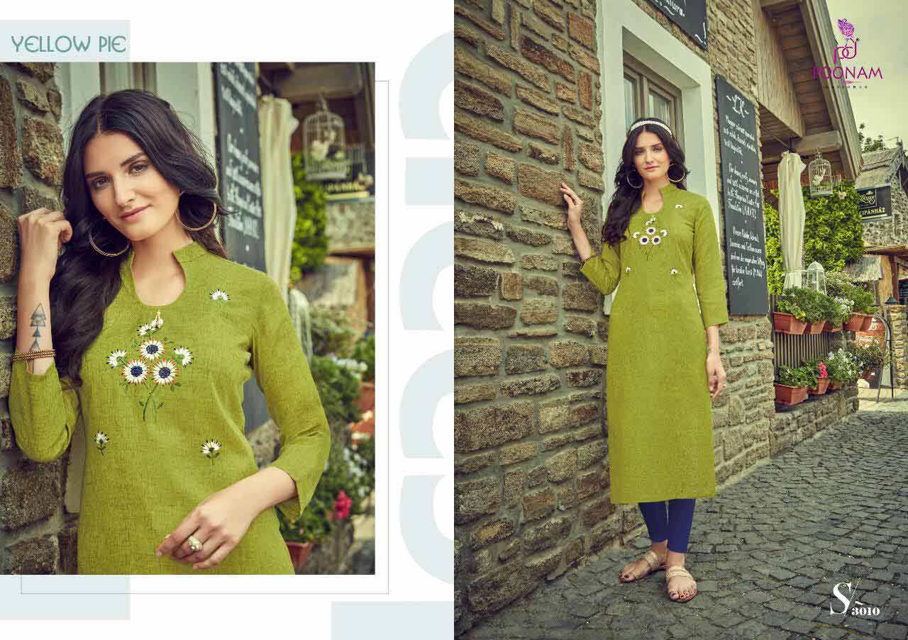 Poonam Designer Riva Vol-3 Cotton Kurti Clothing Poonam Designer Riva Vol-3 Cotton Kurti Clothing